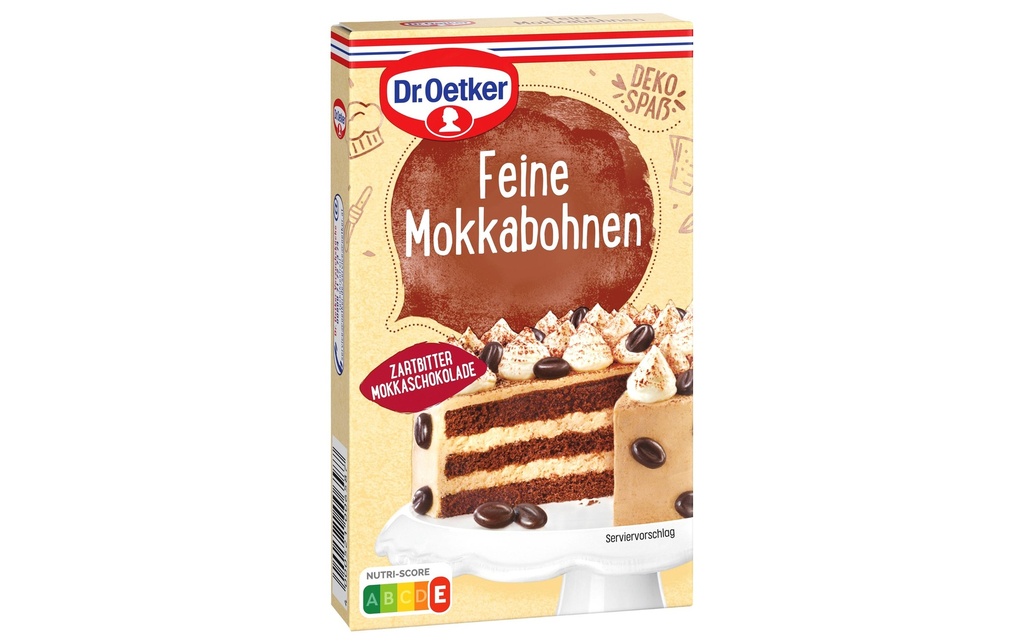 Dr.Oetker Décors en sucre Haricots moka 75 g