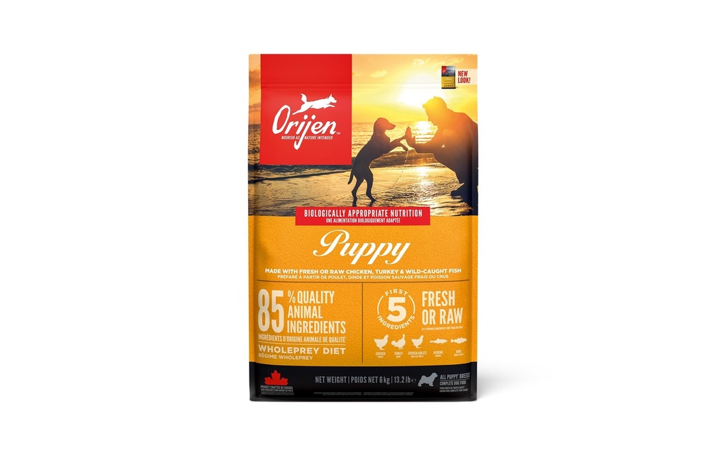 Orijen Alimentation sèche Dog Puppy avec volaille, 6 kg