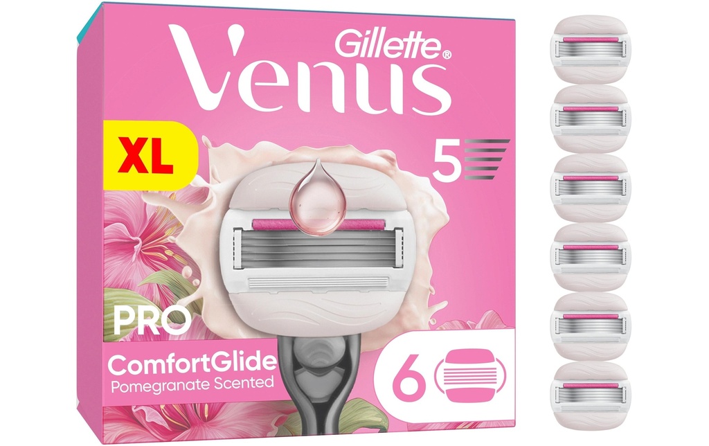 Gillette Venus Lames de rasoir Pro ComfortGlide 6 pièces