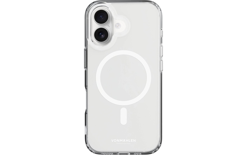 Vonmählen Coque arrière Transparent  iPhone 16 Plus White