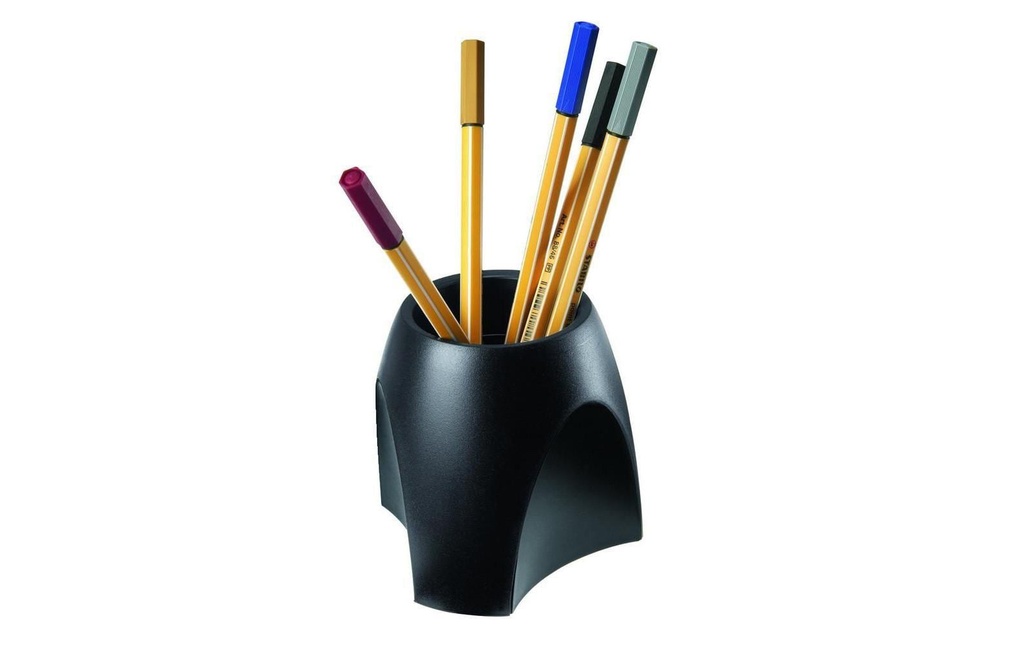 HAN Pot à crayons DELTA Noir