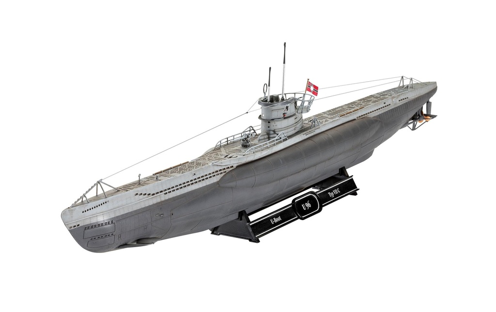 Revell Kits de montage Sous-marin U96, Le Bateau Edition Collector 1:144