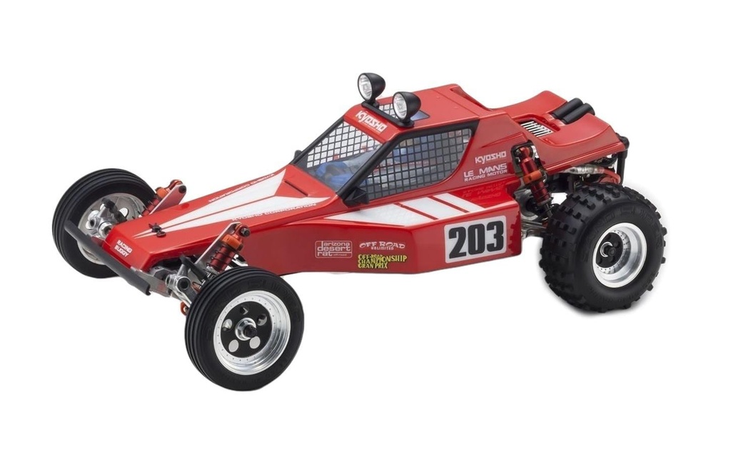 Kyosho Buggy Tomahawk 2WD Legendary Series kit de construction, 1:10