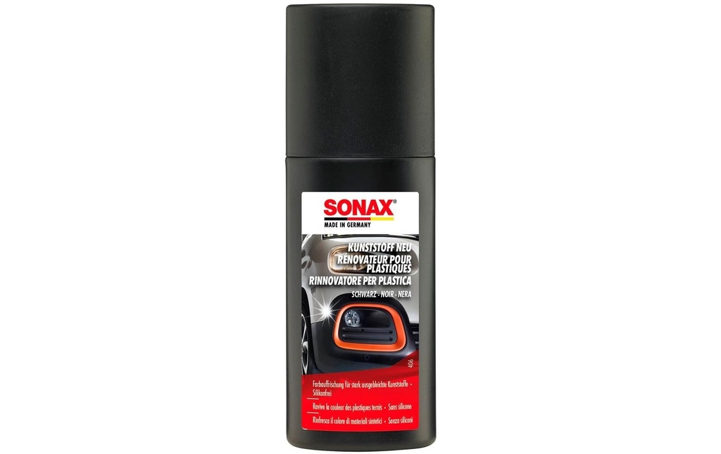 Sonax Plastique neuf, noir/anthracite, 100 ml