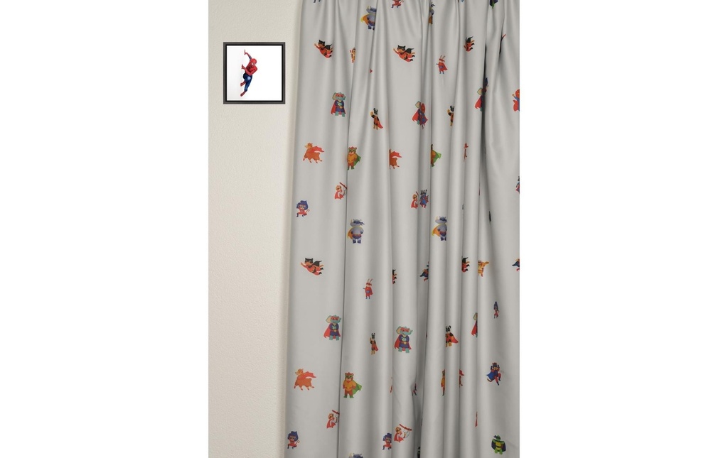 Stotz Decor AG Rideau occultant Little Heros 140 cm x 260 cm