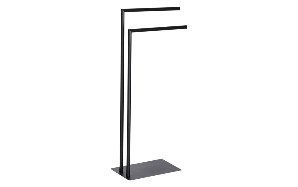 Zeller Present Porte-serviette 34 x 20 x 82 cm, Noir