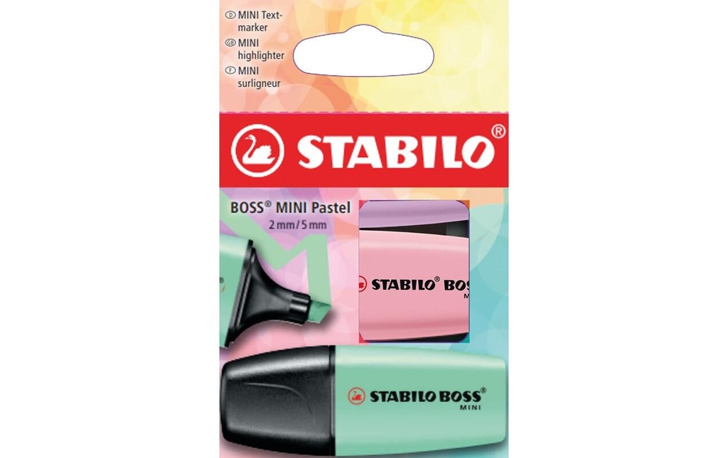 STABILO STABILO Boss Mini Past 3pc ét. (3 pces)