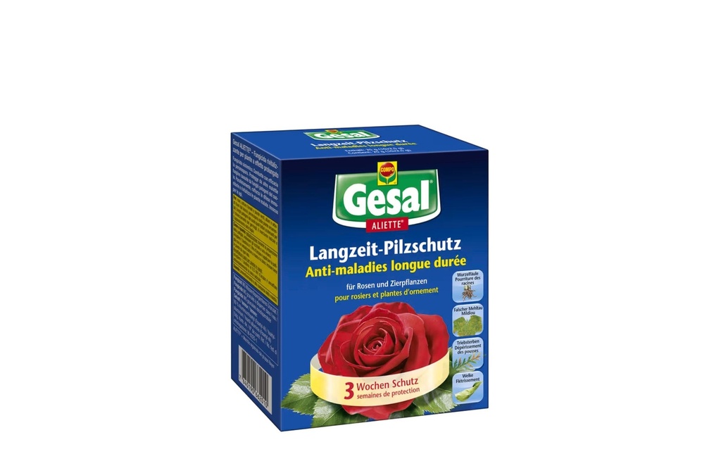 Gesal Protection des plantes Protection antifongique longue durée ALIETTE (10 x 2.5 g)
