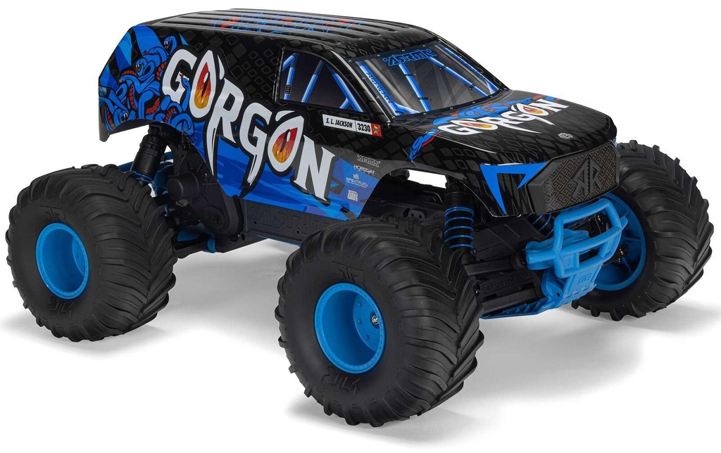 Arrma Monster Truck Gorgon Mega 550 4 x 2 RTR 1:10 bleu