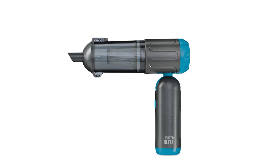 Lichterblitz Aspirateur à main sans fil gris/bleu