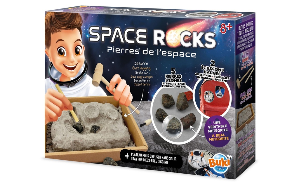 Buki Boîtes d’expérimentation Pierres de l'espace