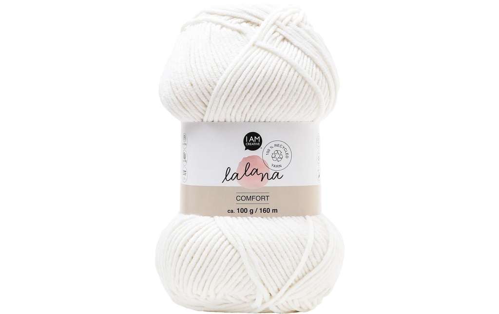 lalana Laine Comfort 100 g, Blanc