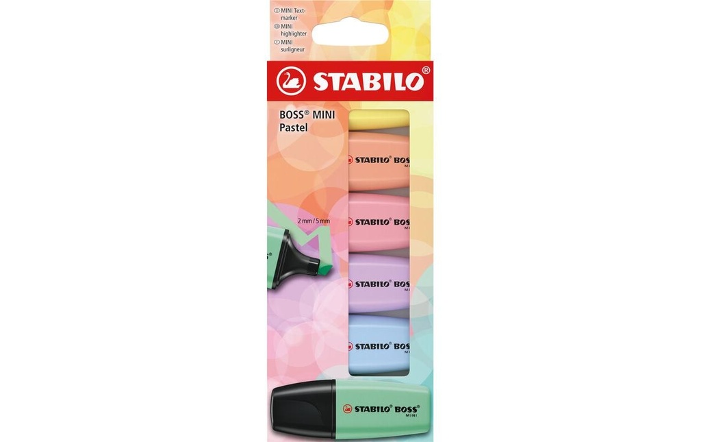 STABILO STABILO Boss Mini Past 6pc ét. (6 pces)