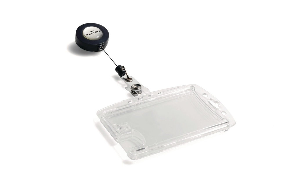 DURABLE Box dur p.carte d'entrep.54x85 (10 pces)