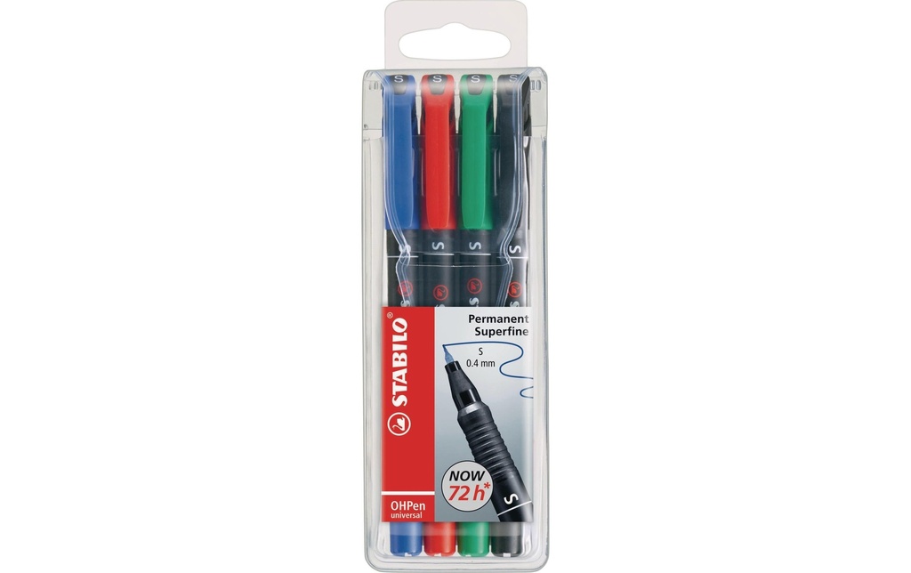 STABILO OHPen 841 étui (4 pces)