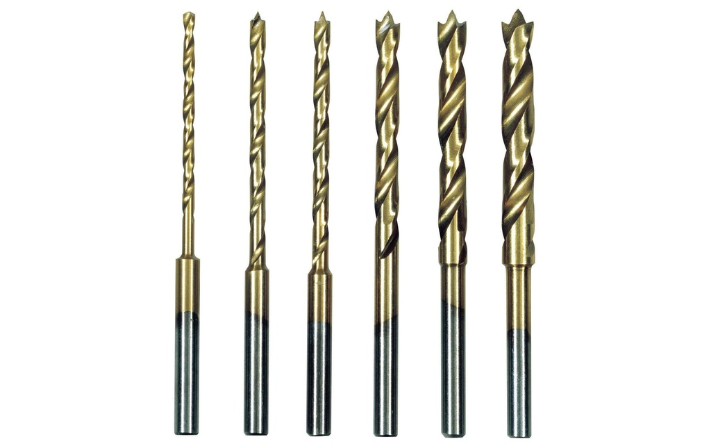 Proxxon Foret Foret hélicoïdal 6 pièces