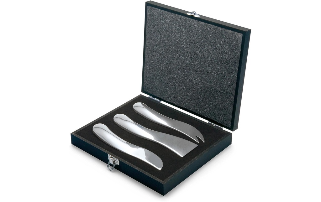 Philippi Couteau à fromage Wave 3 pièces, en boîte cadeau