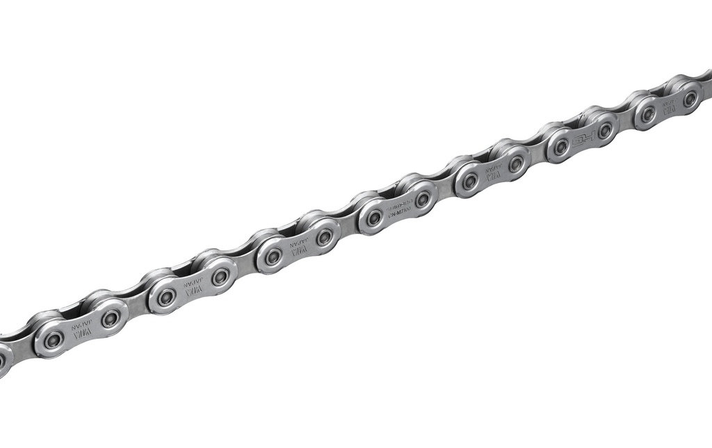 Shimano Chaîne de vélo CN-M7100 12 vitesses, 126 maillons Quick-Link
