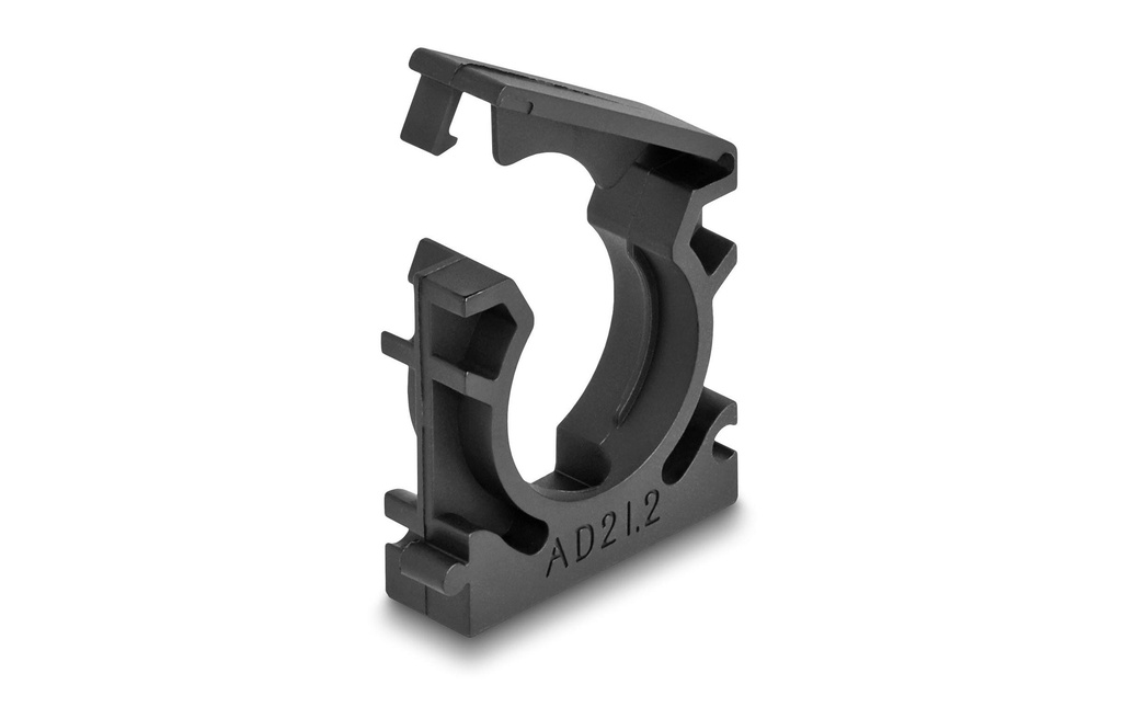 Delock Supports de manchon de câble 21.2 mm, 4 pièces, Noir