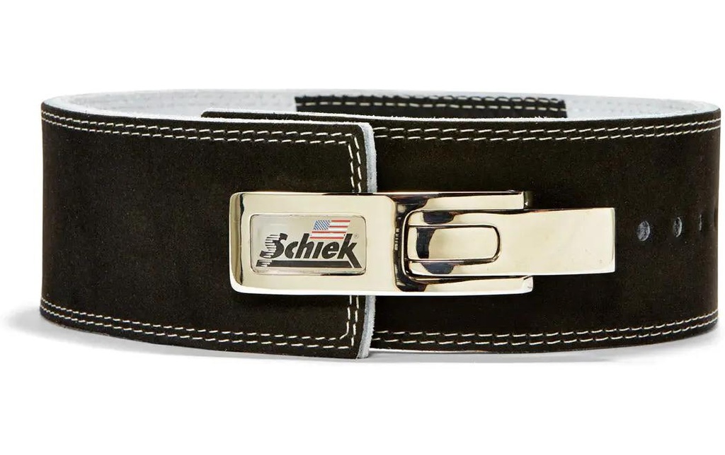 Schiek Sports Ceinture de levage à levier, Noir XXL
