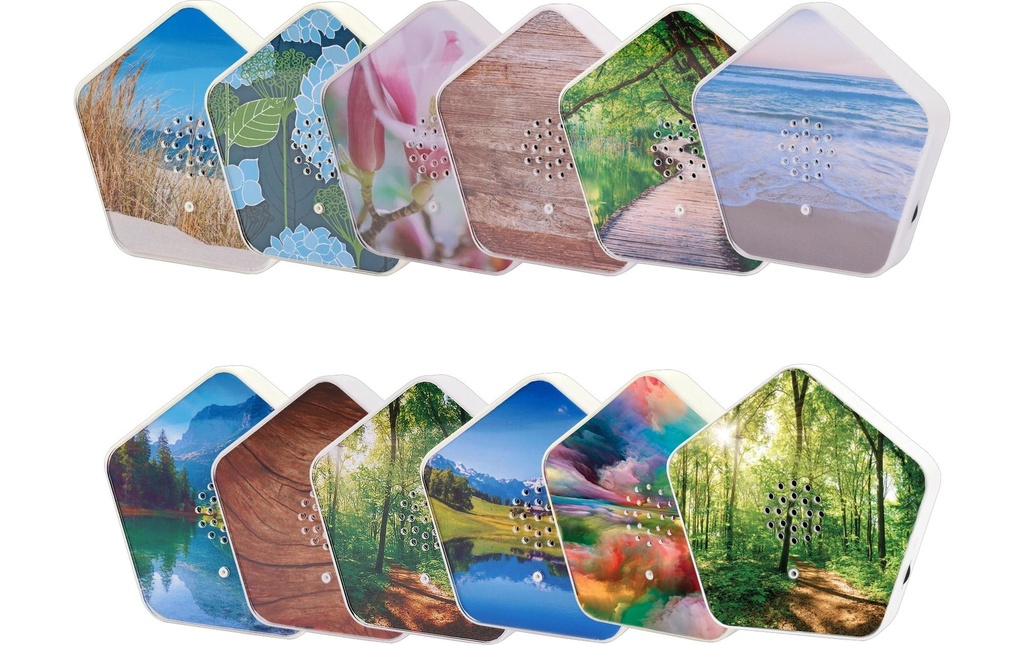 OLYMP Boîte de sons de la nature 1 pièce avec 4 sons et 12 motifs