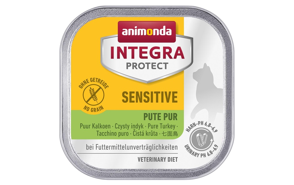 Animonda Integra Protect Nourriture humide Sensitive Dinde pure, 100 g
