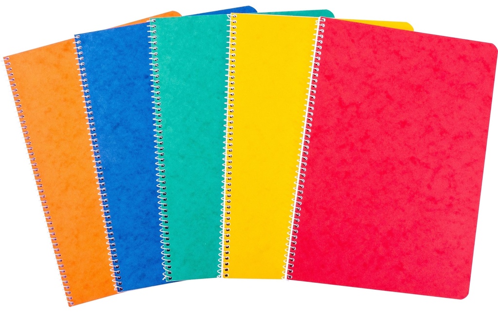 novooo. Bloc-notes A4, quadrillé 4 mm 80g assorti