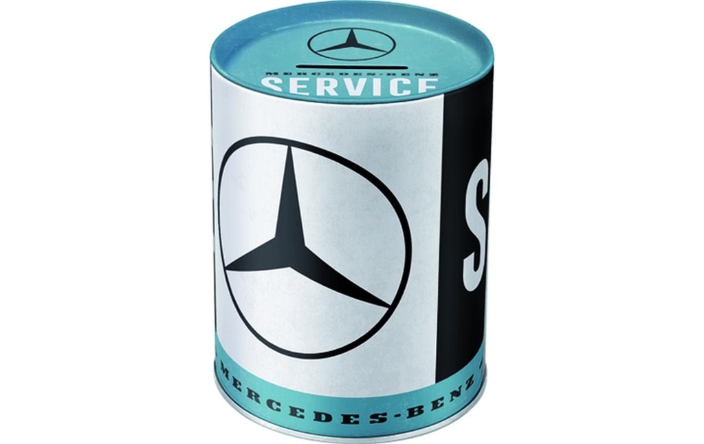 Nostalgic Art Tirelire Mercedes Benz Service Inscription