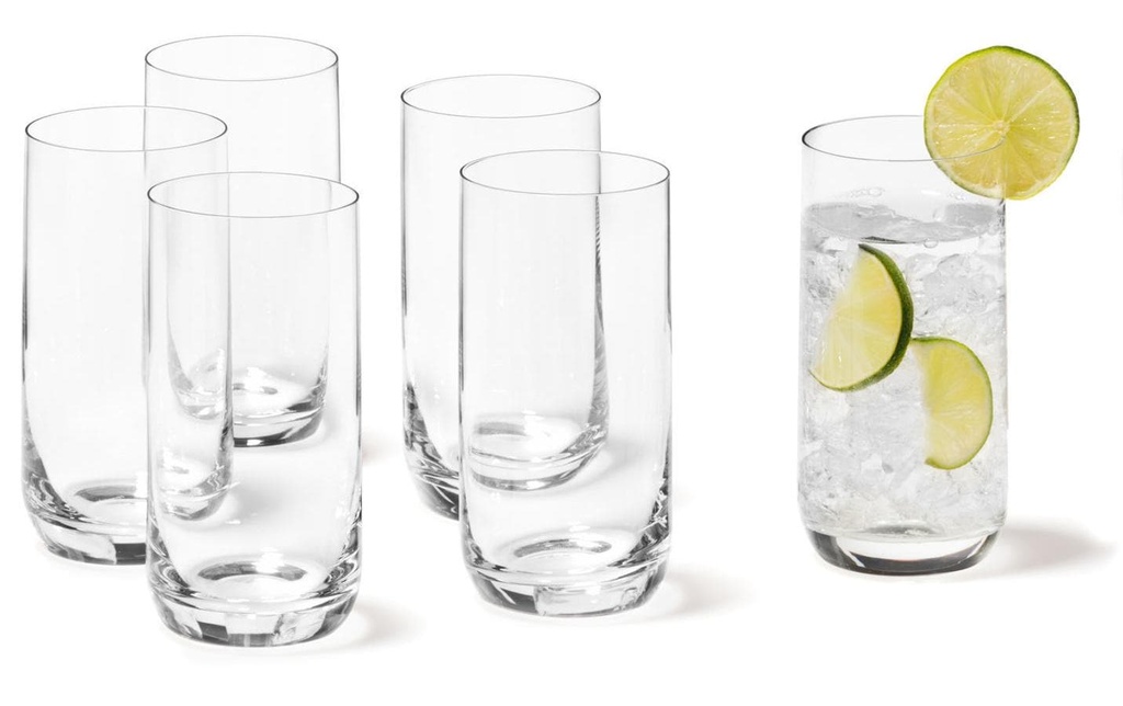 LEONARDO Verre à long drink Daily 330 ml, 6 Pièce/s, Transparent