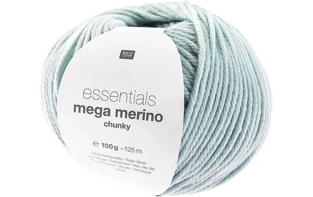 Rico Design Laine Essentials Mega Wool chunky 100 g, Menthe