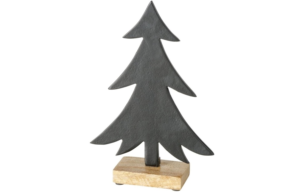 Boltze Installateur Arbre Blirf Bois de manguier/métal, 19 x 27 cm
