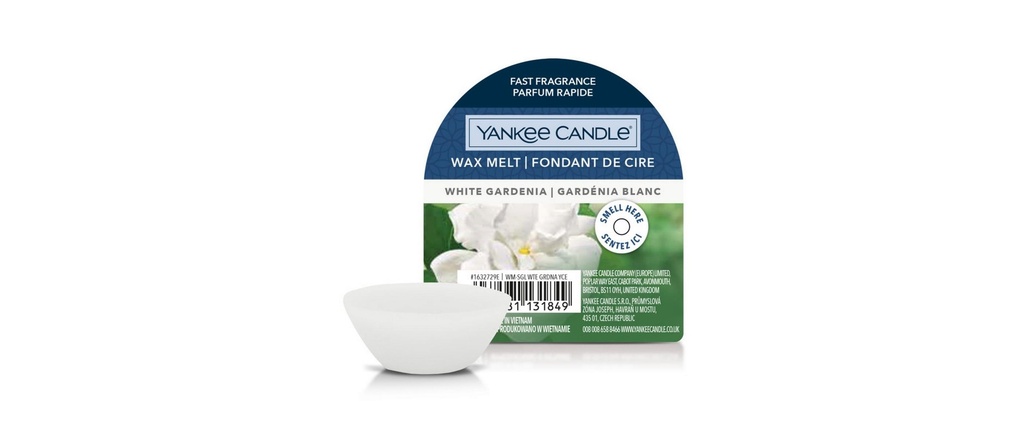 Yankee Candle Signature Plaquettes de cire parfumées White Gardenia