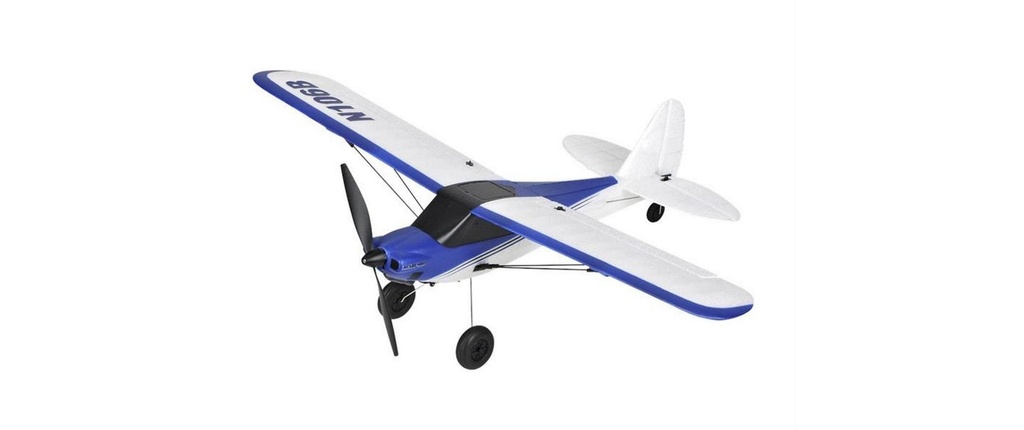 TOP-RC Entraîneur Mini Cub 450 mm, bleu, RTF