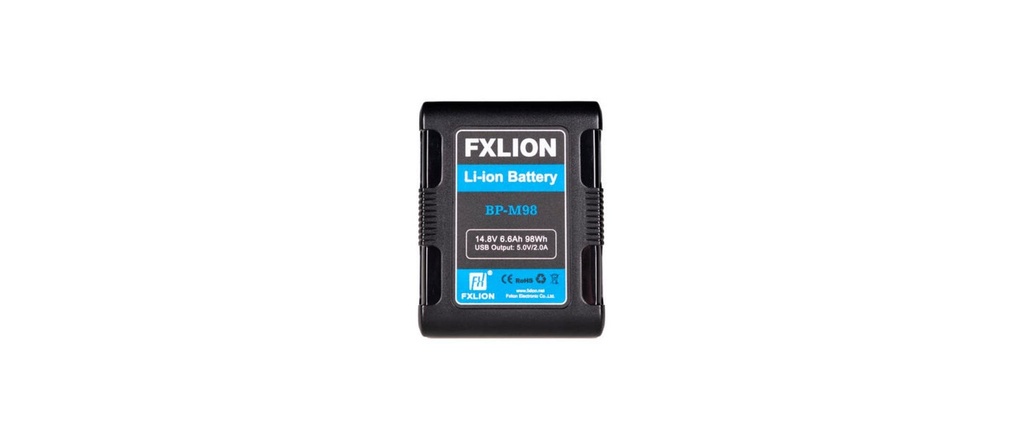 FXLion Batterie pour caméra vidéo 98 Wh Carré BP-M98 - V-Mount