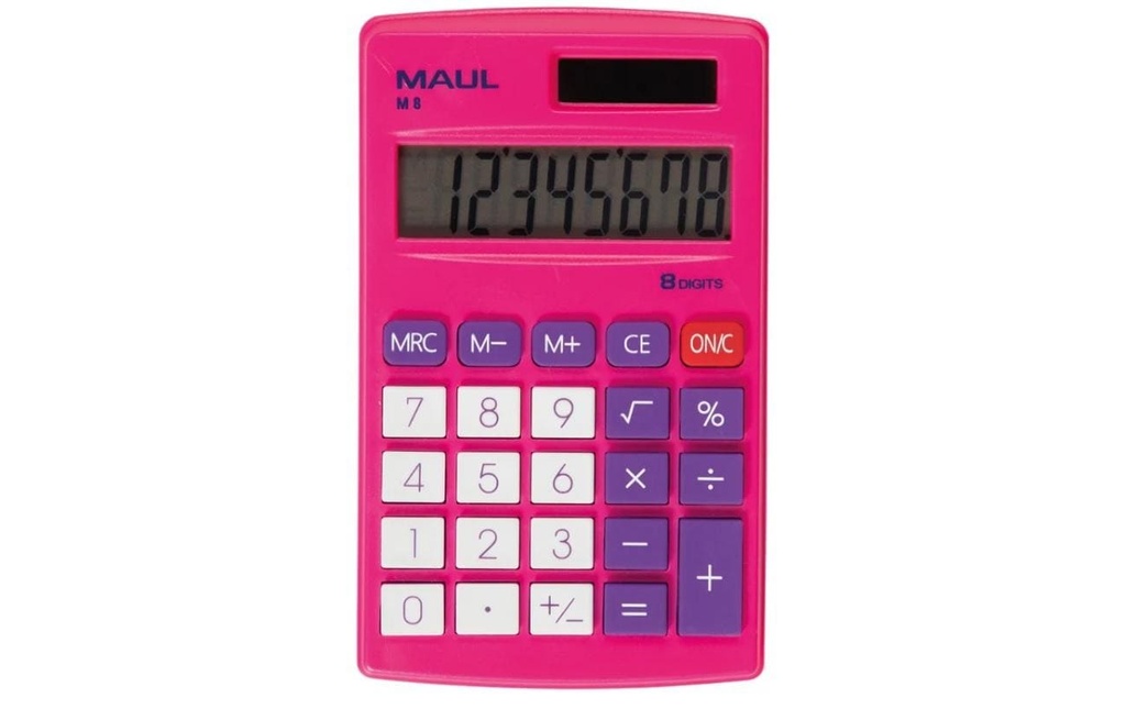 Maul Calculatrice M8 Rose