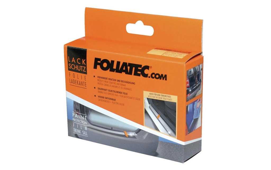 Foliatec Film adhésif pour seuil de chargement transparent