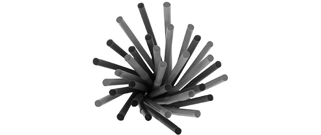 Weita Paille 250 Pièce/s, Noir