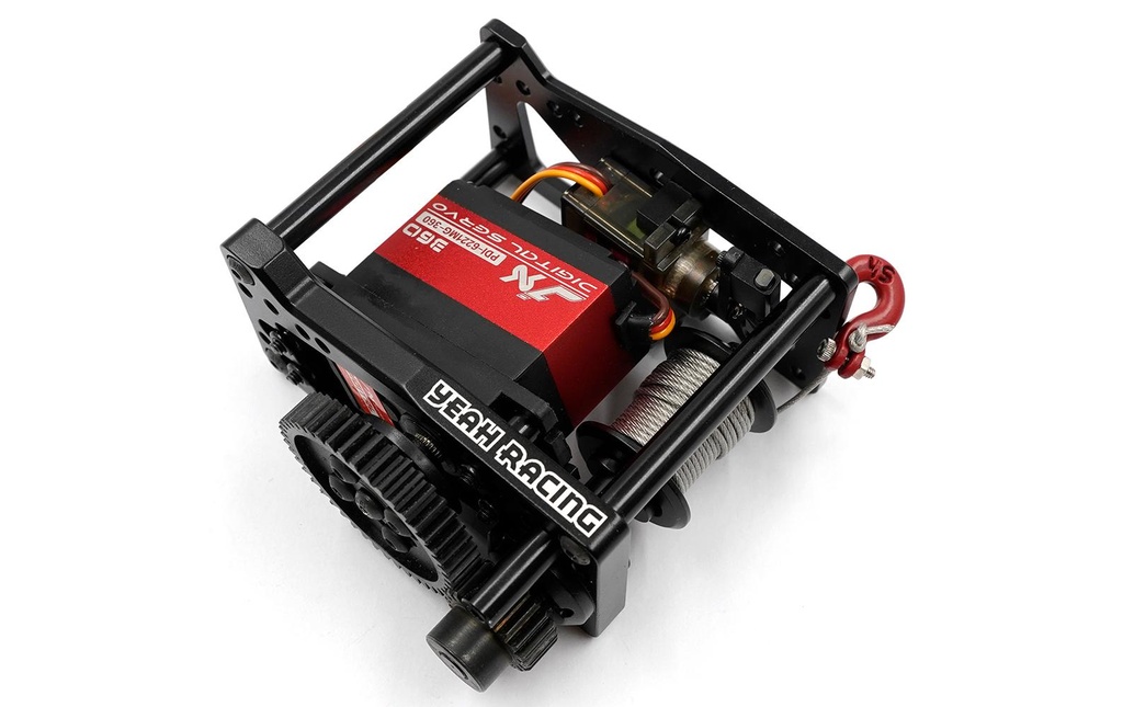 Yeah Racing Treuil pour modèles réduits avec accouplement, pour servos, Kit de construction