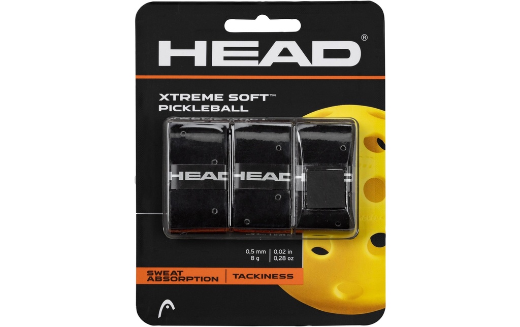 HEAD Pickleball Grip Xtreme Soft Lot de 3