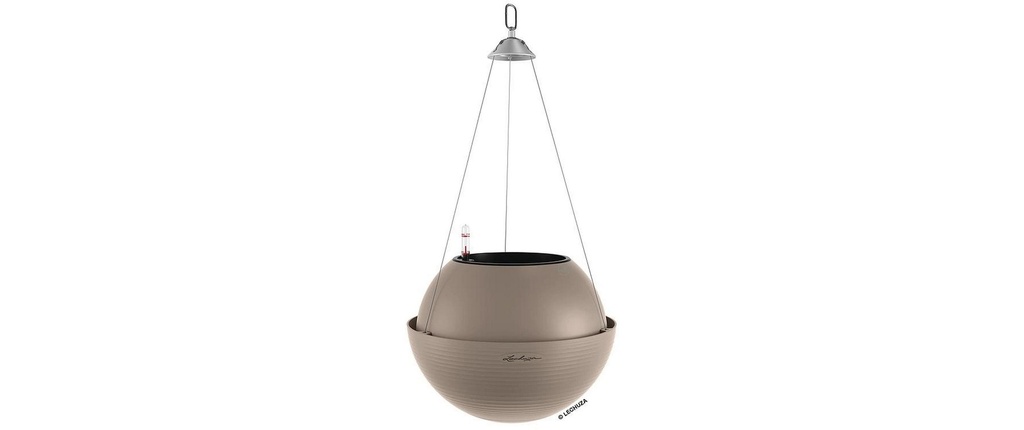 Lechuza Pot de fleur Bola Color 32, Marron sable