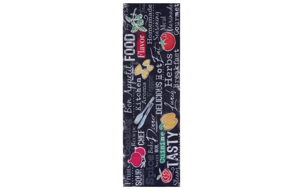Hanse Home Tapis Food & Tasty 50 cm x 150 cm, Multicolore