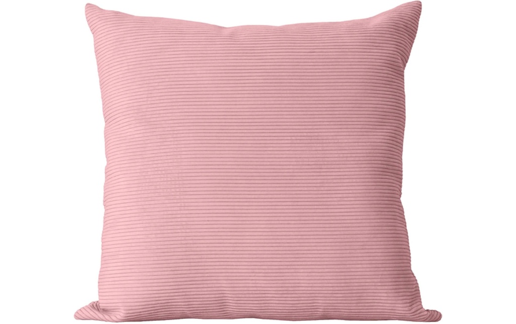 Hubatka Housse de coussin Cord 45 x 45 cm, rose sombre