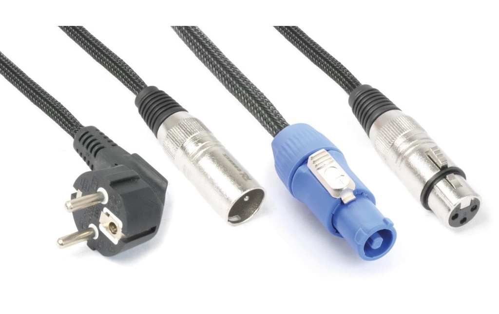 PD Connex CX08-10 XLR 3 pôles, mâle - XLR 3 pôles, femelle 10 m