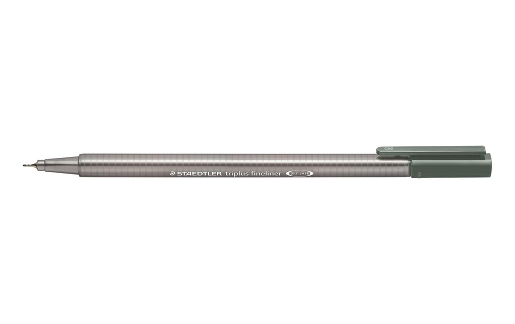 Staedtler Fineliner Triplus 334 0,3 mm, gris chaud