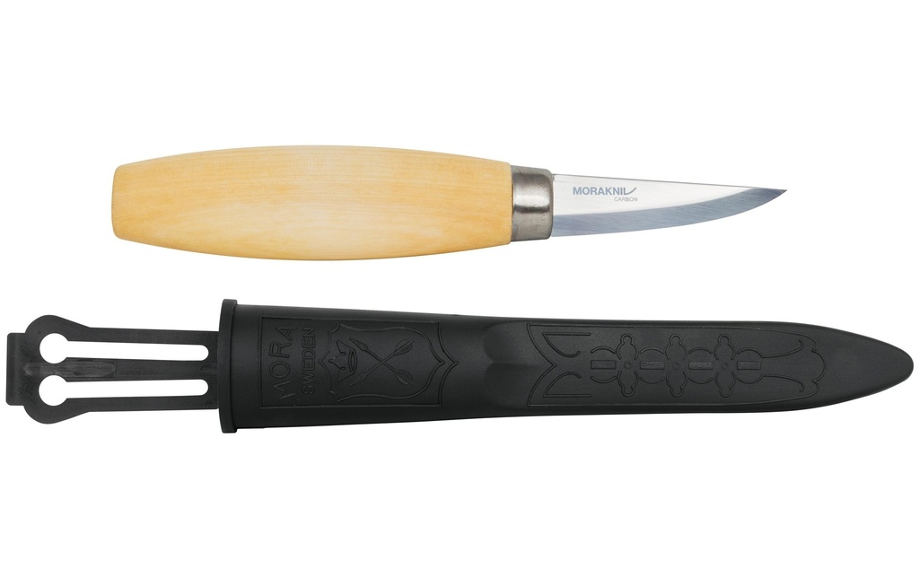 morakniv Couteau de survie Woodcarving 120 C Natural