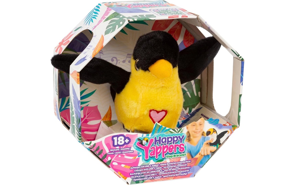 Max Bersinger Peluche Happy Yappers Loriot d'Europe