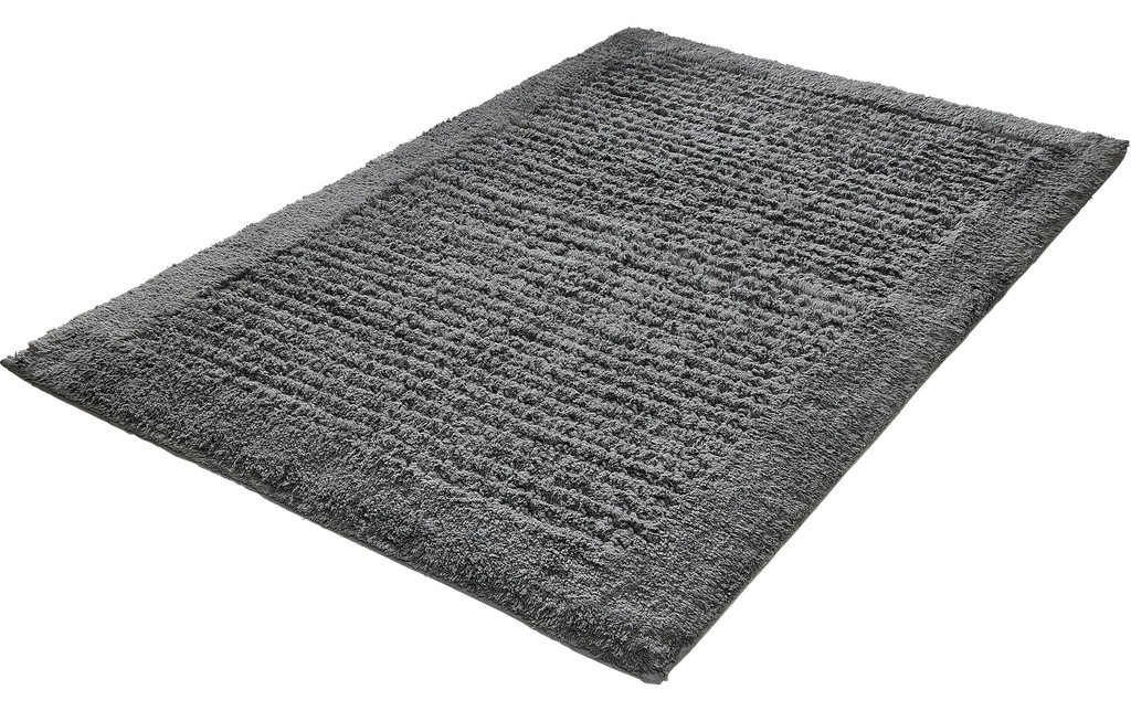 Kleine Wolke Tapis de bain Net 70 x 120 cm, Gris