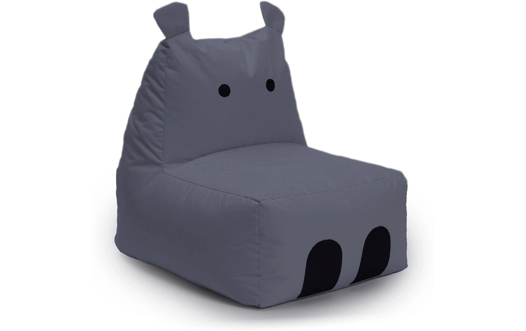 Lumaland sac pour s'asseoir Hippo 200 L, Gris