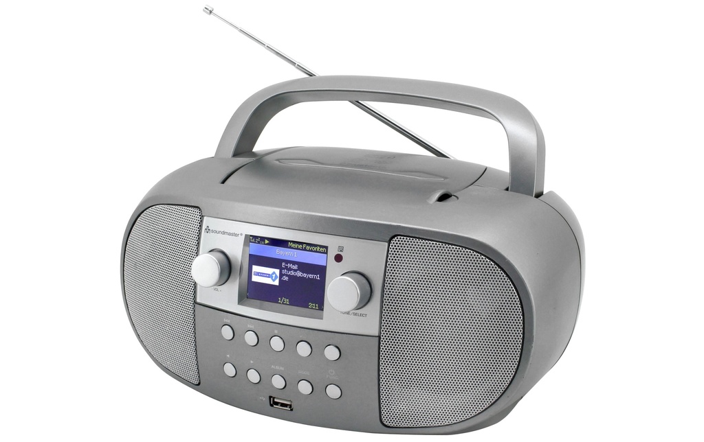 soundmaster Lecteur radio/CD SCD7600TI Gris