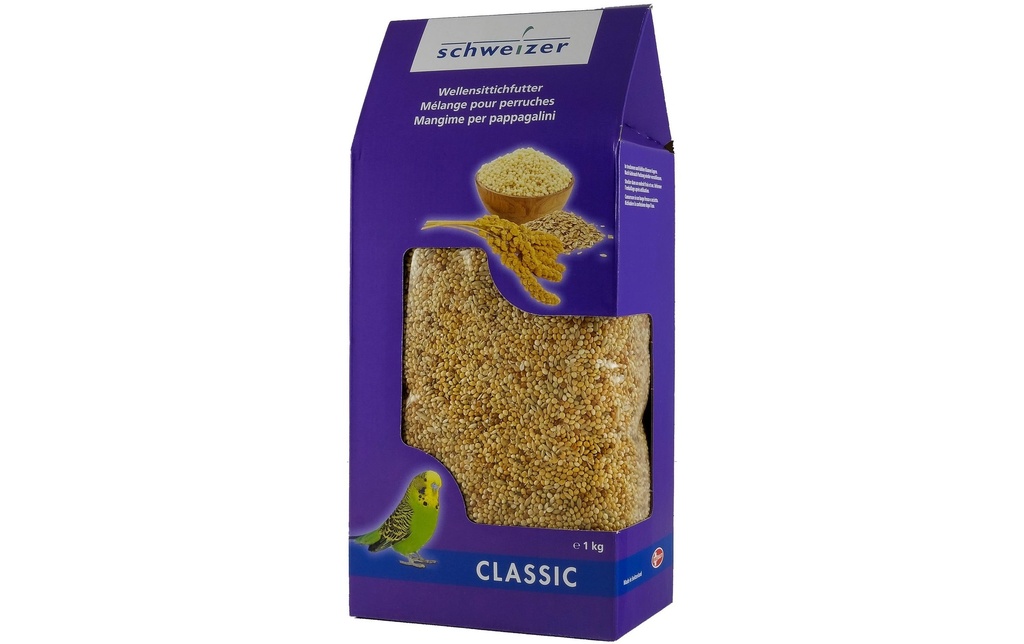 Eric Schweizer Nourriture pour oiseaux d'ornement Nourriture pour perruches, 1 kg